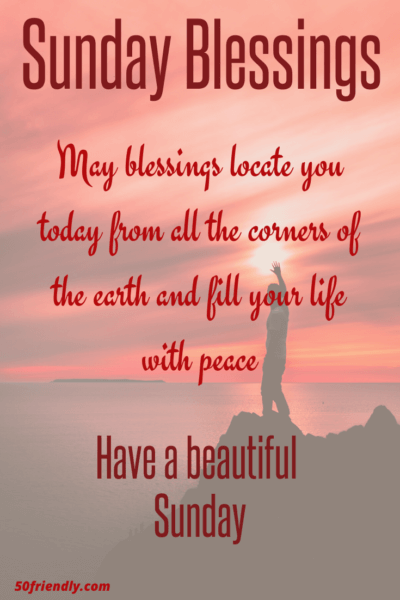 Soulful Sunday - May Your Life Be Filled With Peace - 50 Friendly