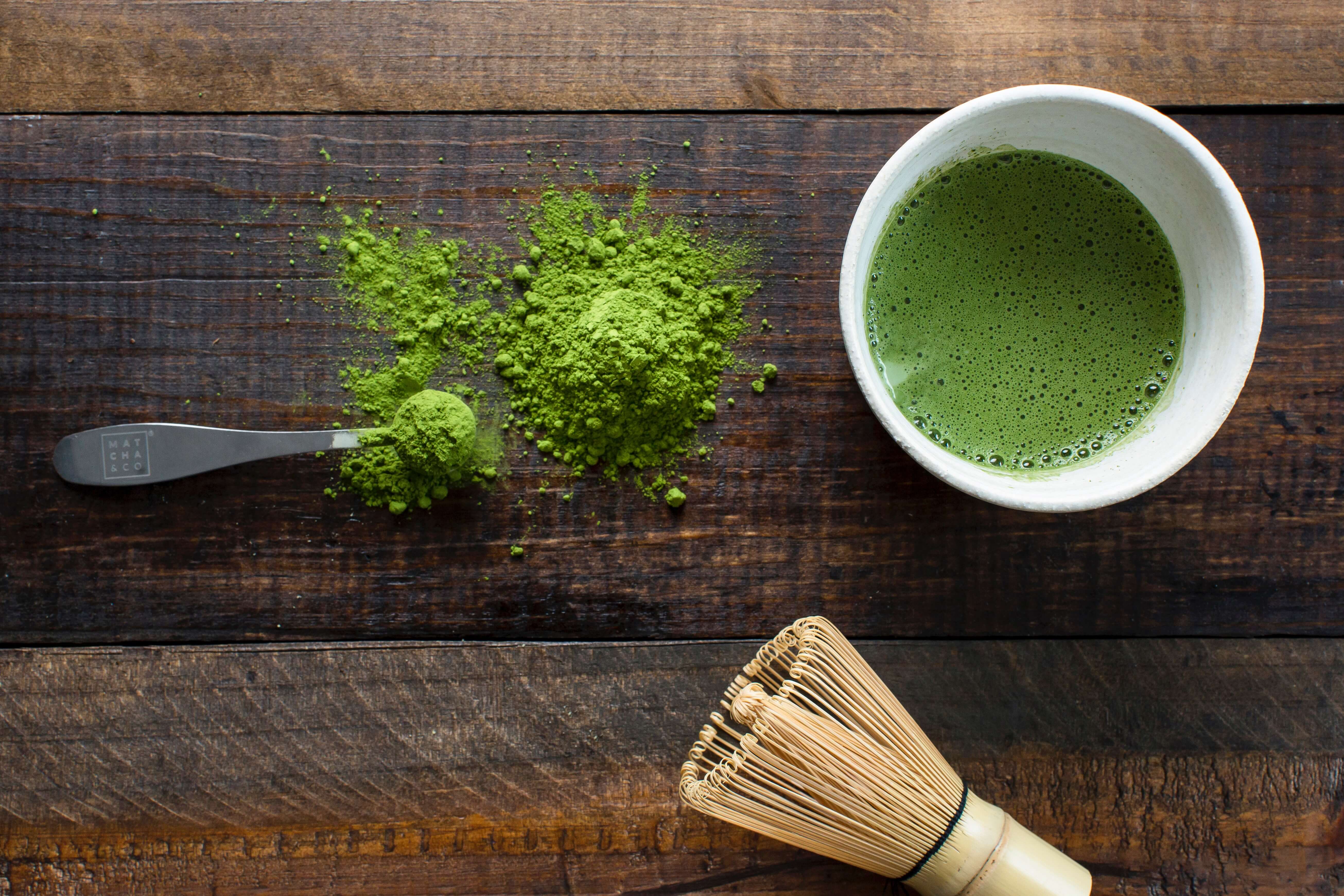 green tea with spirulina for acne control