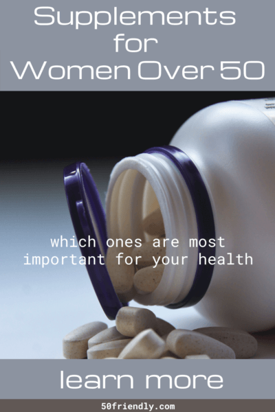 supplements and vitamins for women over age 50