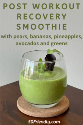 post workout recovery smoothie