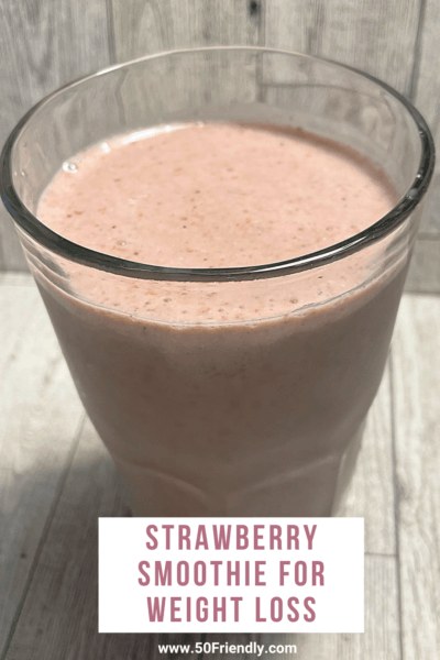 weight loss strawberry smoothie