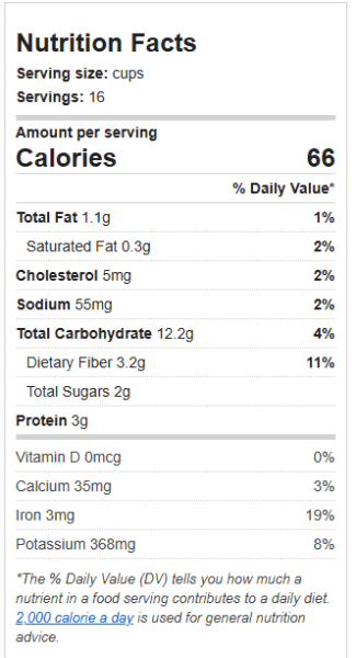 chicken bone broth nutrition facts