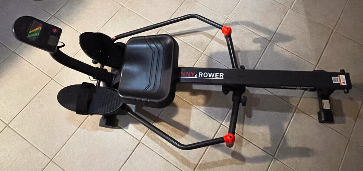 sunny full motion rowing machine