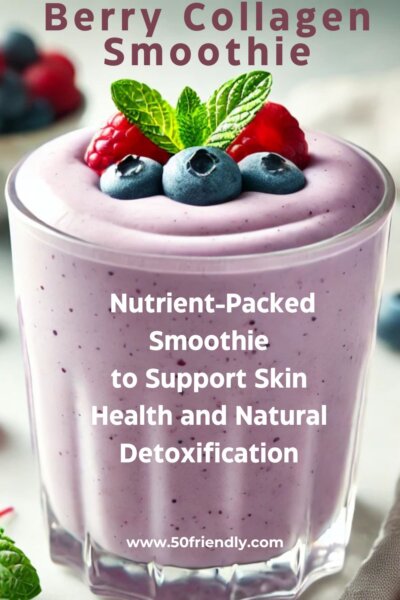 Berry Collagen Smoothie for Clear and Glowing Skin