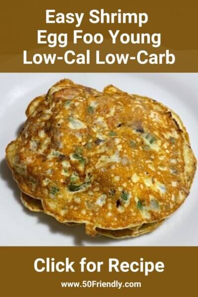 low-cal low-carb easy shrimp egg foo young