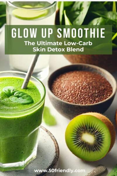 the ultimate low carb skin detox blend - Glow Up Smoothie