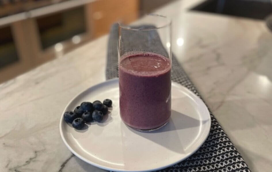 blueberry blackberry smoothie for weight loss