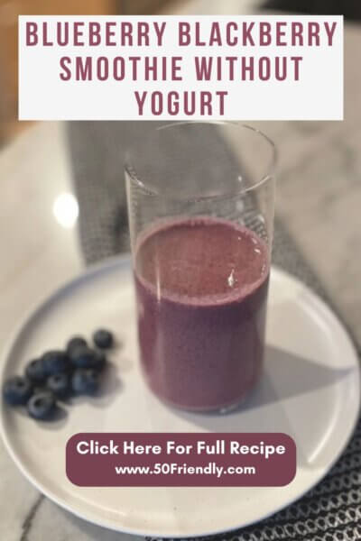 blueberry blackberry smoothie for weight loss - bone broth diet