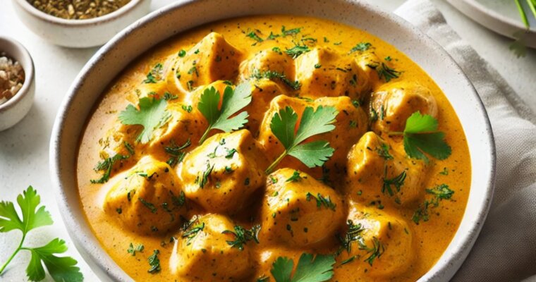 Creamy Chicken Curry for Bone Broth Diet