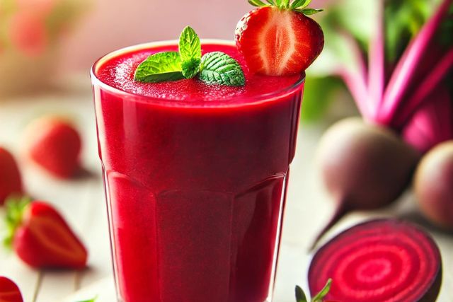 RED SMOOTHIES: GLOW & CIRCULATION BOOST