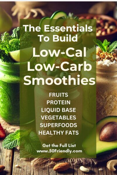 low-cal low carb smoothies - the essentials