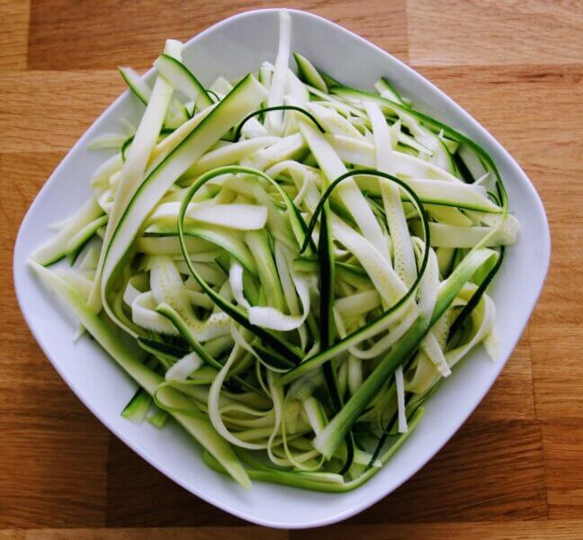 Beef Stir-Fry with Zucchini Noodles Low-Cal Low-Carb